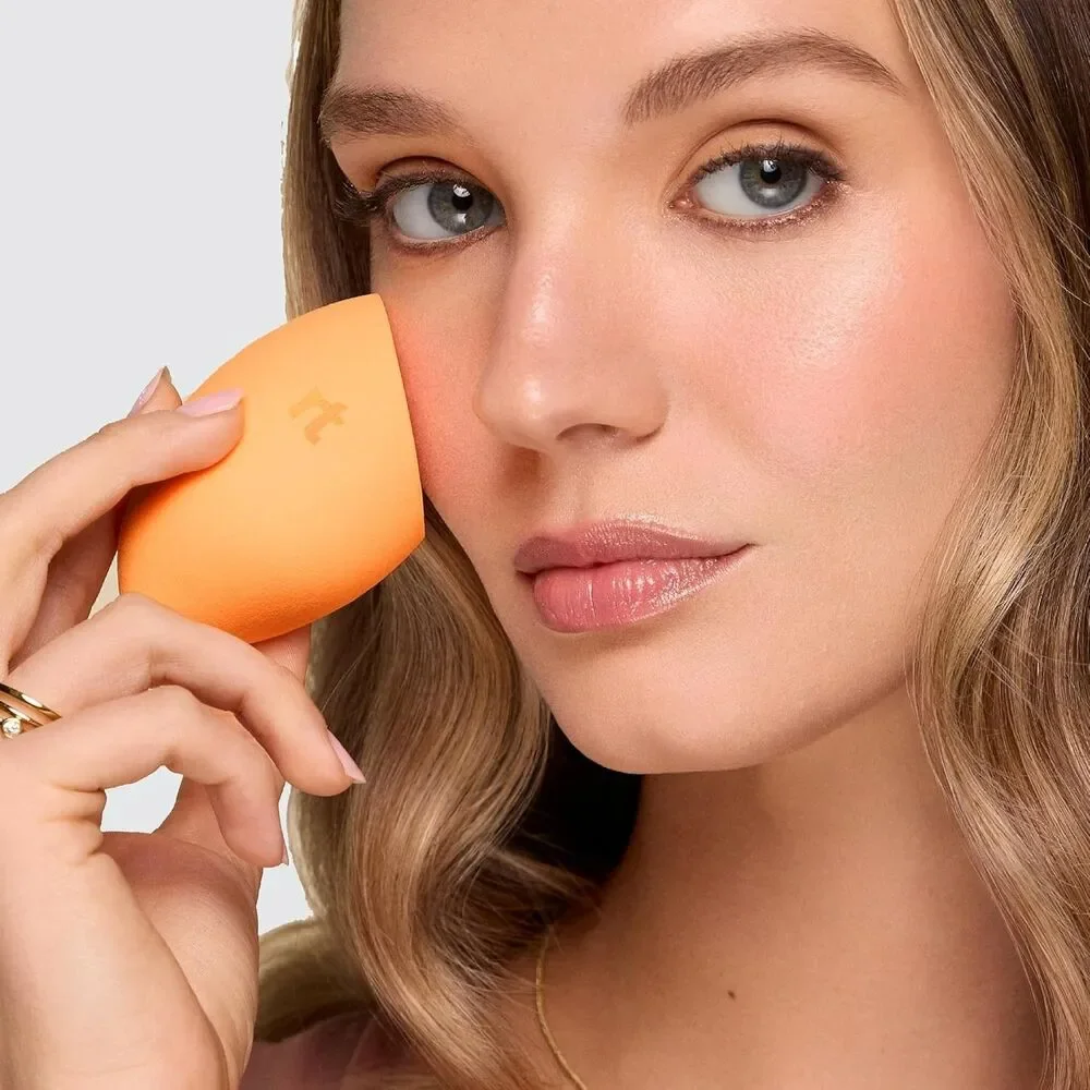 4-Pack Real Techniques Miracle Complexion Sponge Orange Makeup Blending Sponge